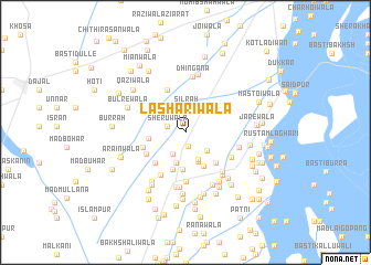 map of Lashāriwāla