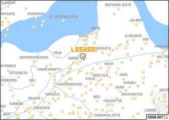 map of Lashāri