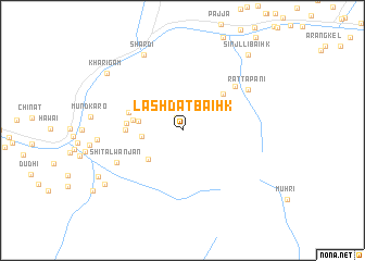 map of Lashdat Baihk