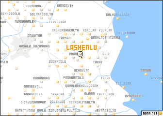 map of Lashenlū