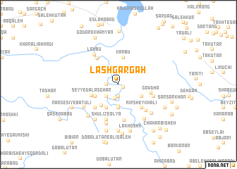 map of Lashgargāh