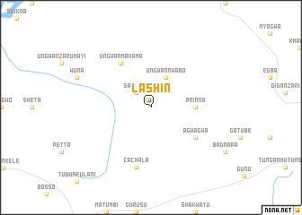 map of Lashin