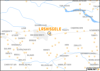 map of Lashisgele