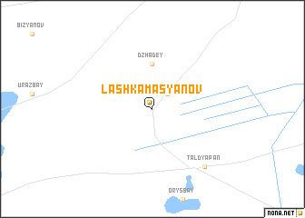 map of Lashka-Masyanov