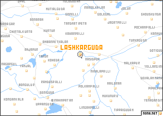 map of Lashkarguda