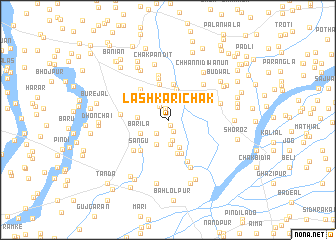 map of Lashkari Chak