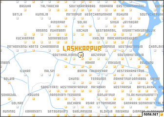 map of Lashkarpur