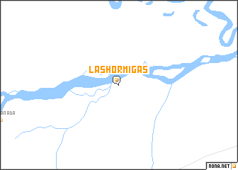 map of Las Hormigas