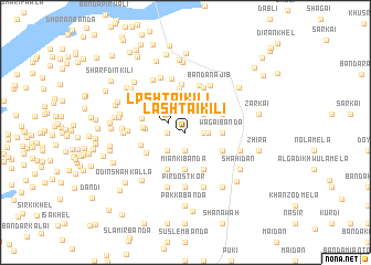 map of Lashtai Kili