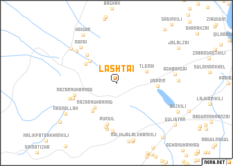 map of Lashtai