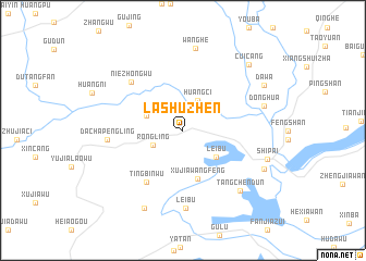 map of Lashuzhen