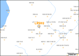 map of Lashu