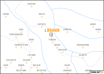 map of Lashwa