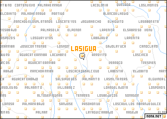 map of La Sigua