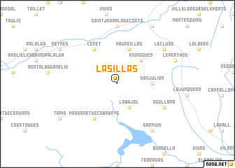 map of Las Illas