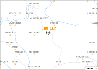 map of La Silla