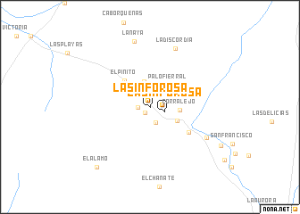 map of La Sinforosa