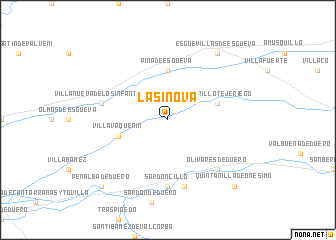 map of La Sinova