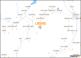 map of Lasino