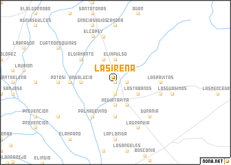 map of La Sirena