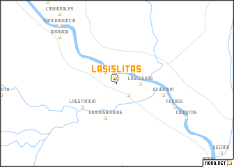 map of Las Islitas