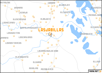 map of Las Jabillas