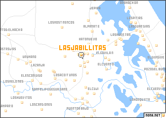 map of Las Jabillitas