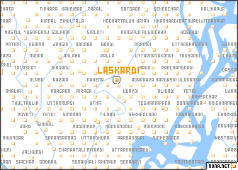 map of Laskardi