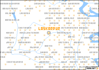 map of Laskarpur