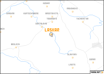 map of Laskar