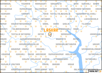 map of Laskar