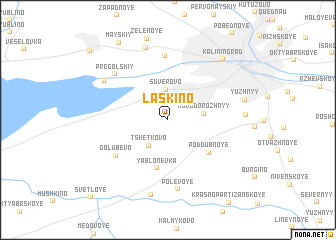 map of Laskino