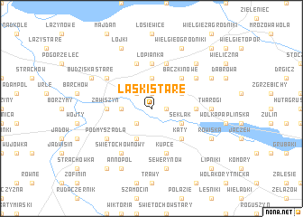 map of Laski Stare