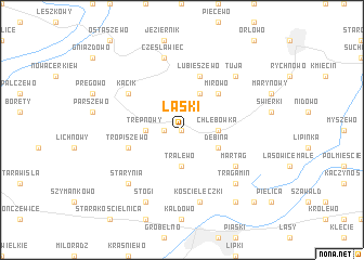 map of Laski