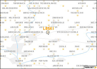 map of Laski