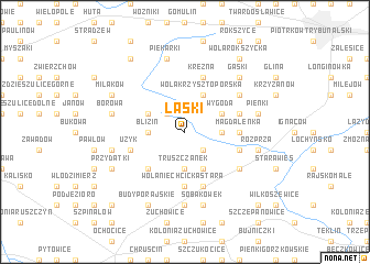 map of Laski