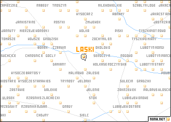 map of Laski