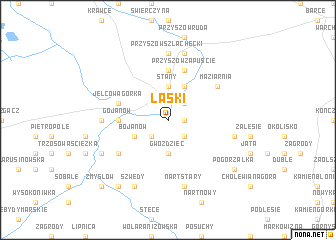 map of Laski