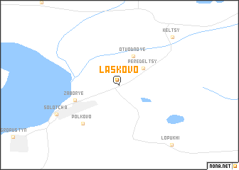 map of Laskovo