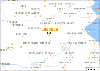map of Laskovo