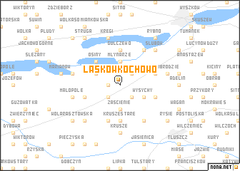 map of Lasków Kochowo