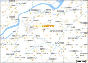 map of Lasla Wārra