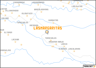 map of Las Margaritas