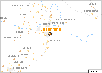 map of Las Marías