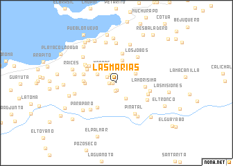 map of Las Marias