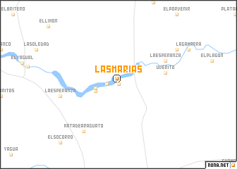 map of Las Marias