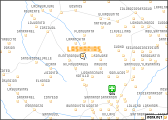 map of Las Marías