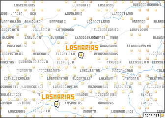 map of Las Marías