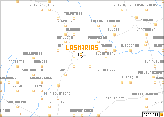 map of Las Marías