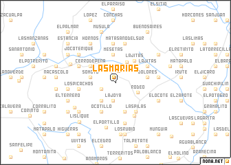 map of Las Marías